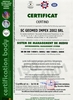 Geomed Impex 2002 - Certificat CERTIND al sistemului de management al mediului
